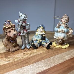 Wizard of Oz "Smithsonian Institution" 4 Piece Ornamental Set Christmas Ornament